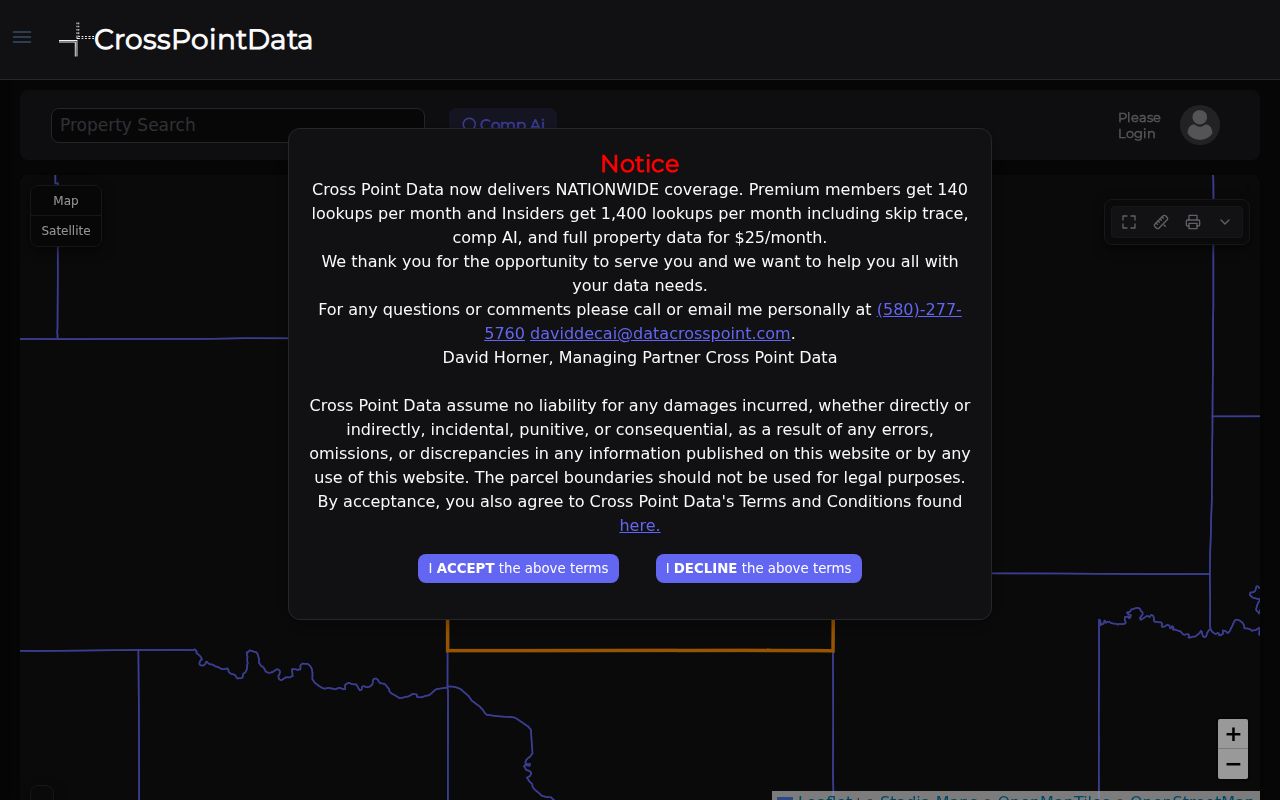 Muskogee residents directory DataCrossPoint property search